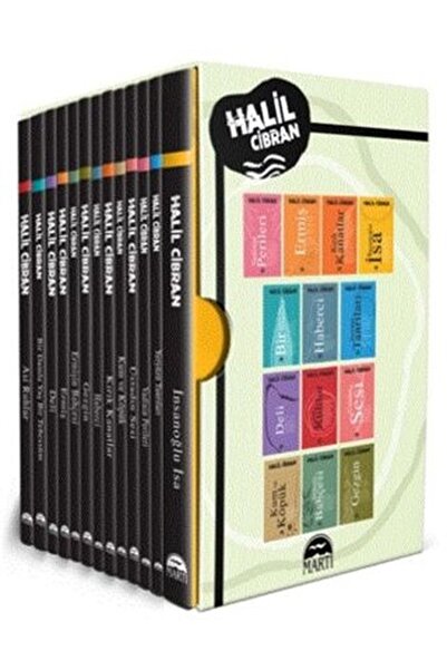 Martı Yayınları Halil Cibran Kutu Seti - 13 Kitap Takım