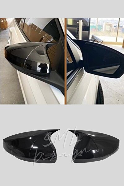 SML Dizayn Volkswagen Polo Mk6.5 2021-22 Uyumlu Batman-yarasa Ayna Kapağı (pl...