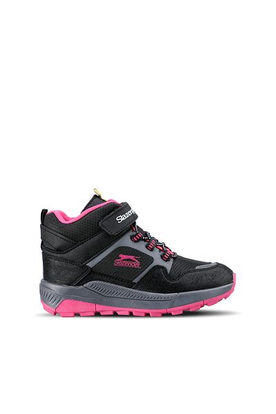 Slazenger Kenzie Girl's Boots Μαύρα / Φούξια