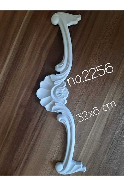 DERYA DESİNG ART Paintable Flexible Sconce No:2256 Wood, Furniture Renovation 32x6cm
