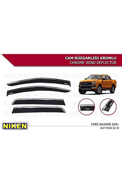 Niken Ranger Araca Özel Kromlu Cam Rüzgarlığı 2015 2016 2017 2018 2019 2020 2...