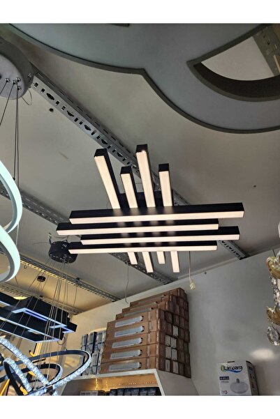 yeksa aydınlatma Lineer Aydınlatma Hasır Model Avize