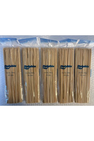 Dolphin Bambu Çöp Şiş 25 Cm 100'lü 5 Paket