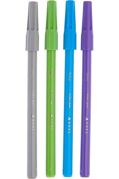 Adel Felt-tip Pen, 12 Colors