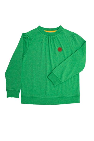 Ozmoz By Mukadder Özden Girl Recycle Cotton Long Sleeve Benetton T-shirt
