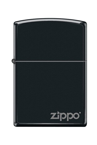 Zippo Çakmak Mat Siyah Logo