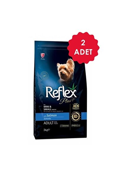 Reflex Mini Ve Küçük Irk Somonlu Yetişkin Köpek Maması 3 Kg X 2 Adet