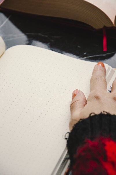 CoNotes دفتر ملاحظات منقط بغطاء صلب/ جدول أعمال غير مؤرخ - مجلة رصاصة