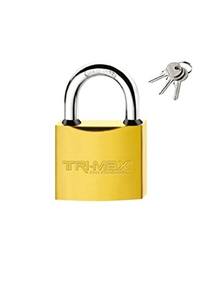 Trimax 63 Mm Yellow Padlock
