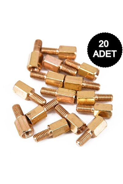 Universal Bilgisayar Kasası Anakart Montaj Vidası 20 Adet