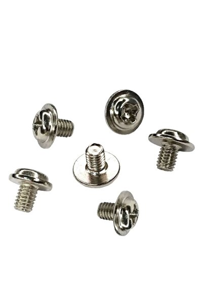 Universal Bilgisayar Kasası Anakart Cd- Kart Okuyucu-ssd Montaj Vidası 20 Adet