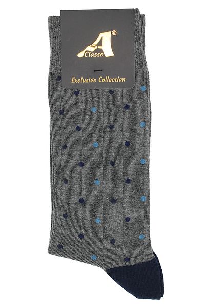 A CLASSE Polka Dot Classic Model Cotton Men's Socks