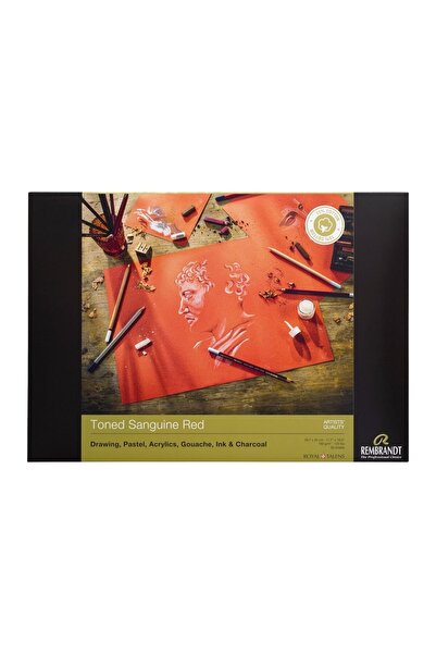 Rembrandt Тонкий папір для малювання Sanguıne A3 - Червоний папір - 50 аркушів