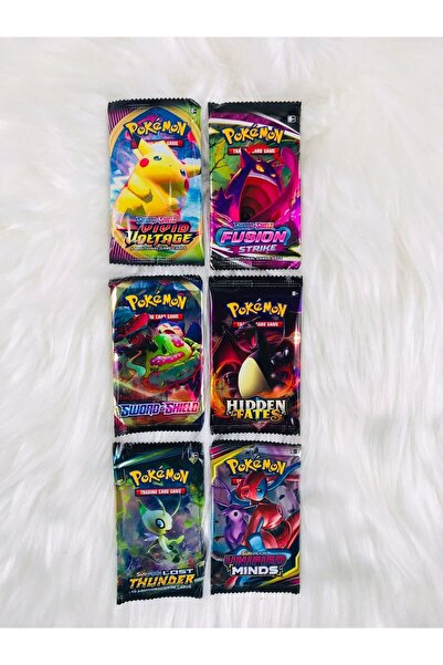 Abetto Pokemon Game Card Mixed Set (6 Pack)