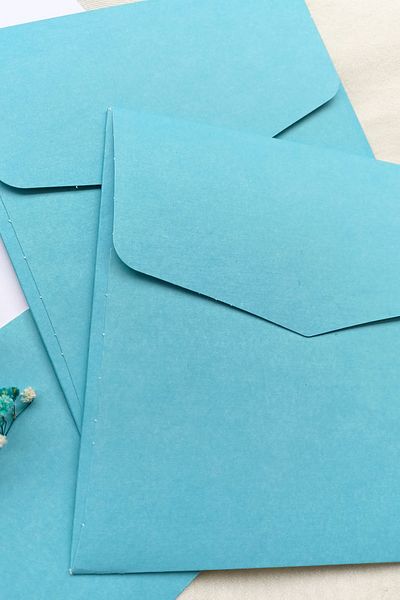 Dekorden 15x15 Cm Square Luxury Invitation Envelope - 100 Pieces