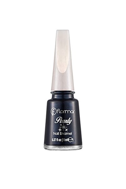 Flormar Oje - Pearly Nail Enamel Pl398 Blue Black 34000013-pl398