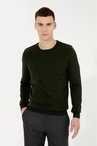 Pierre Cardin Πλεκτό πουλόβερ Slim Fit Basic