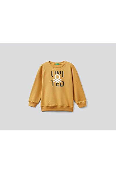 United Colors of Benetton Benerron Baskılı Sweatshirt