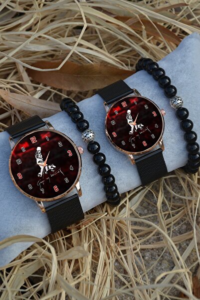 Kubbehan Sevgili Saati Atatürk Tasarımlı Çift Kol Saatleri