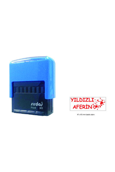 Sırdaş Öğretmen Kaşesi -yıldızlı Aferin Kaşesi -