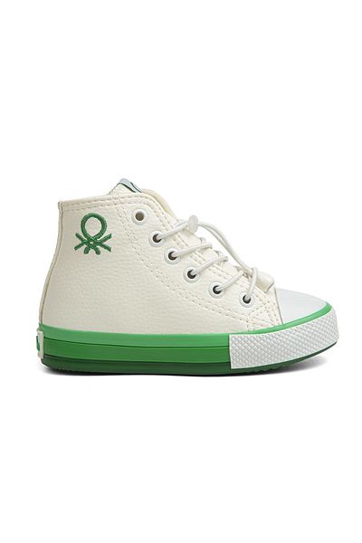Benetton ® |   Bn-30773 - 3394 Alb - Pantofi sport pentru copii