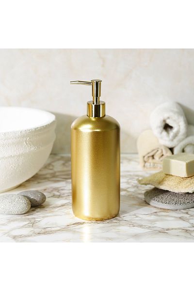 Selim Диспенсър за течен сапун Smooth Large Gold