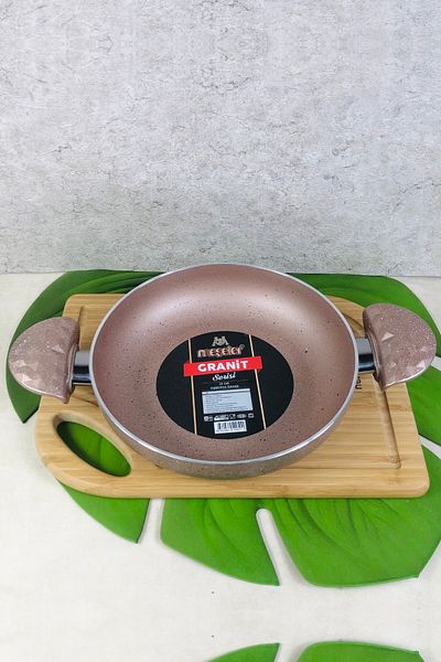 MEŞELER Granite 24 Cm Egg Sahan Rose