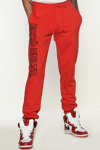 ECKO UNLTD Tyler Men's Red Tracksuit Bottom