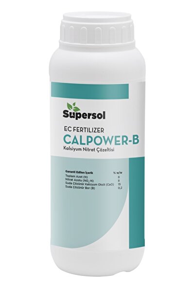 SUPERSOL Calpower-b 1 L Kalsiyum Nitrat Çözeltisi