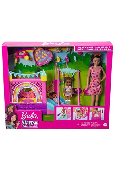 Barbie -bbk.bakıcısı Skipper Oyun Evi Set Hhb67