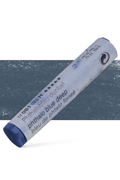 Schmincke Artist Soft Pastel Paint : 061 H : Phthalo Blue Deep