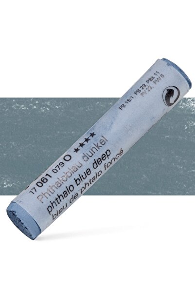 Schmincke Artist Soft Pastel Paint : 061 O : Phthalo Blue Deep