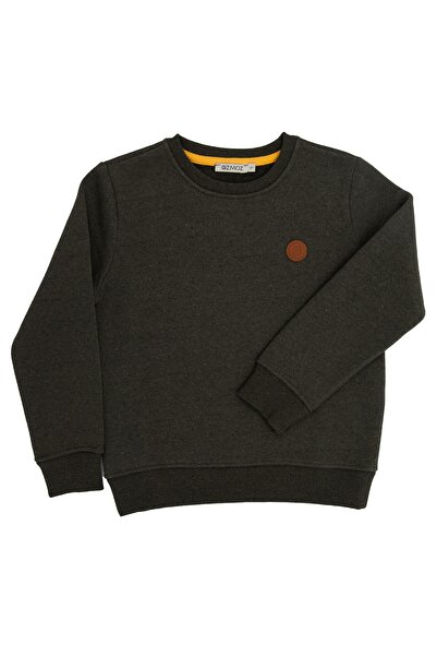 Ozmoz By Mukadder Özden Boy's Recycle Cotton Long Sleeve Moldgreen