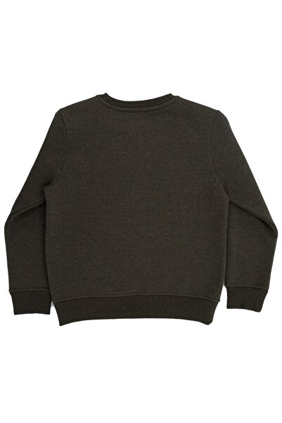 Ozmoz By Mukadder Özden Boy's Recycle Cotton Long Sleeve Moldgreen