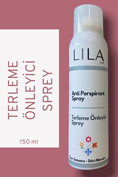 Lila Soft El,ayak Ve Koltuk Altı Terleme Önleyici Sprey 150 Ml