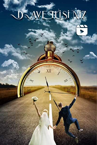 ikisibir Manipülasyon Zaman&yol Video Düğün Davetiyesi Nikah Davetiyesi