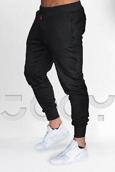 Jooy Company Φόρμα παντελόνι ανδρική πενιέ, μαύρο και γκρι, σετ 2 τεμαχίων