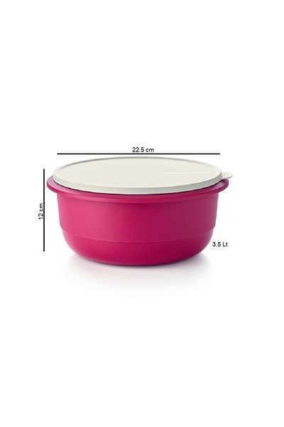 Tupperware Miksim 3.5 Lt Storage Preparation Container Fuchsia Miks Hsgl