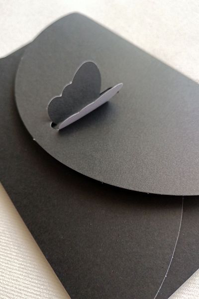 Dekorden 11X17 cm 100 Pieces Butterfly Buckle Invitation Envelope