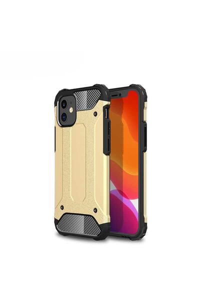 HTstore 12 غطاء حماية من السيليكون للتحطم - ذهبي