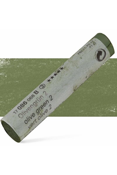 Schmincke Artist Soft Pastel Paint : 086 B : Olive Green 2