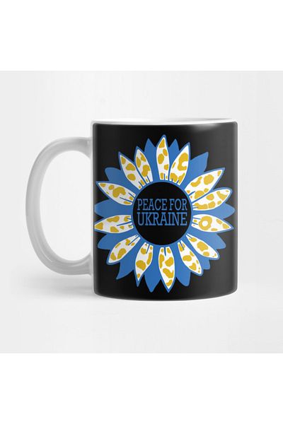 Pixxa Ukrainian Supporter Mug