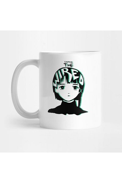 Pixxa Serial Experiments Lain - Enter The Wired Mug