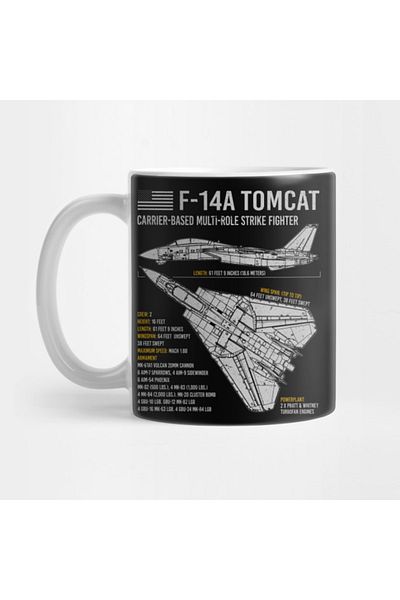 Pixxa F14 Tomcat - كوب الطائرات المقاتلة