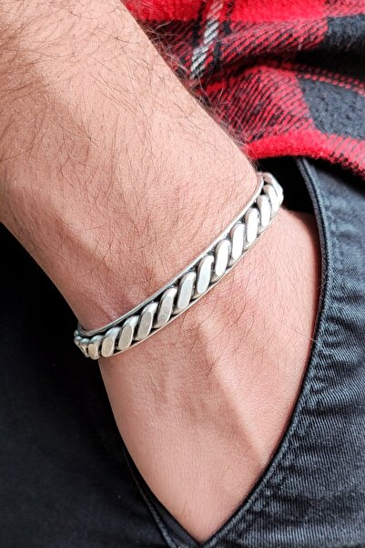 Vip Kehribar El Yapımı Ayarlanabilir Bakır Bileklik Adana Burma Bilezik Stres...