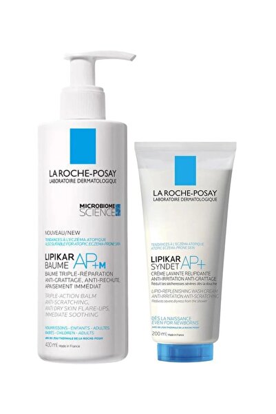 La Roche Posay Lıpıkar Baume Ap 400 Ml Ve Lıpıkar Syndet 100 Ml Vücut Yıkama Jeli
