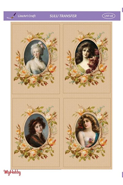 LİNEART Sulu Transfer Lnt18 25x35cm
