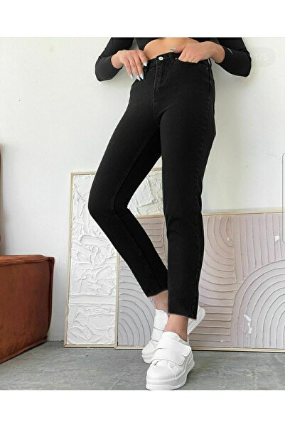 Ramrod Sargon Чорні джинси-бойфренди, що не линяють