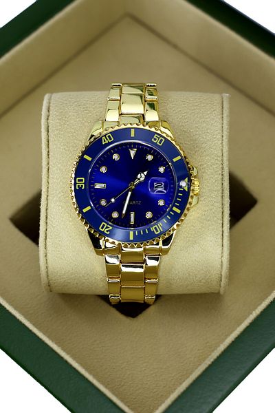 sezerekspres Men's Wristwatch Metal with Calendar Stainless Does Not Tarnish