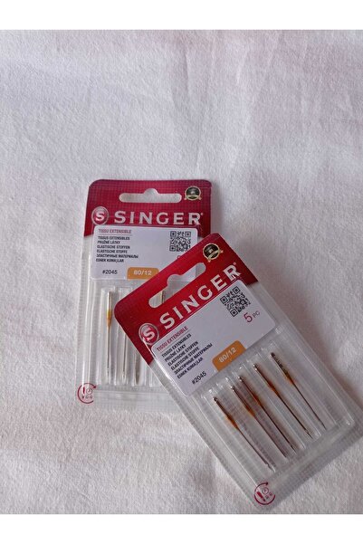 SİNGER 2 Paket 2045-12 No Iğne